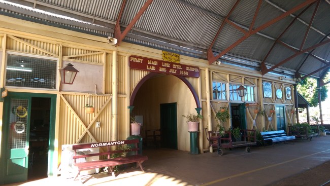 Normanton Station, now a museum.