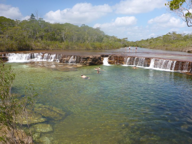 The ever so pretty Fruit Bat Falls.