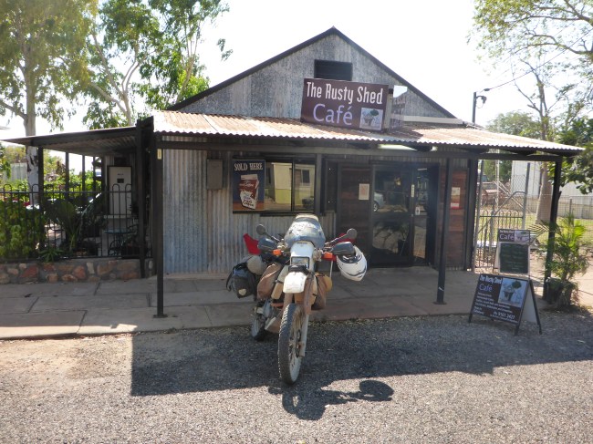 The Rusty Shed Cafe.