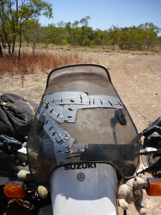 All fixed up once more. It's just as well I don't have to look through it.