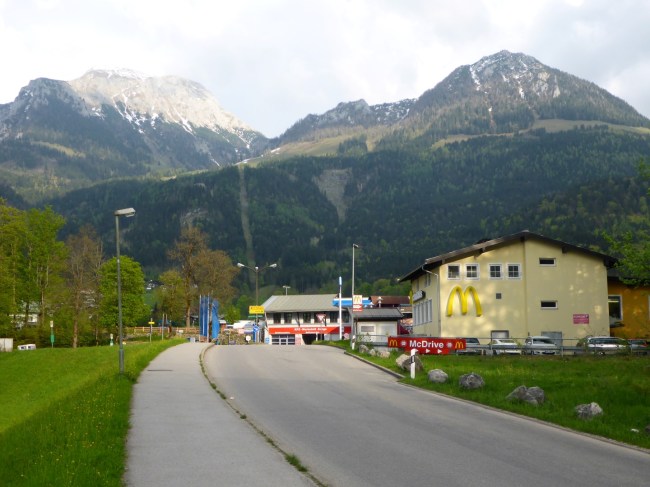 Intrusive use of yellow Mr McD. But I liked your wi-fi.