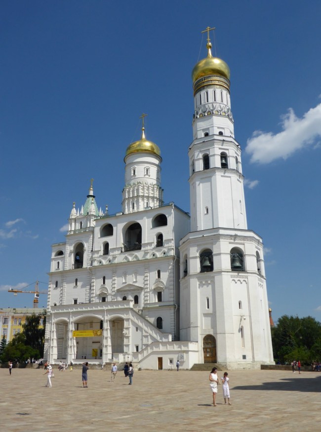The Assumption Cathedral and the Ivan the Great bell tower.