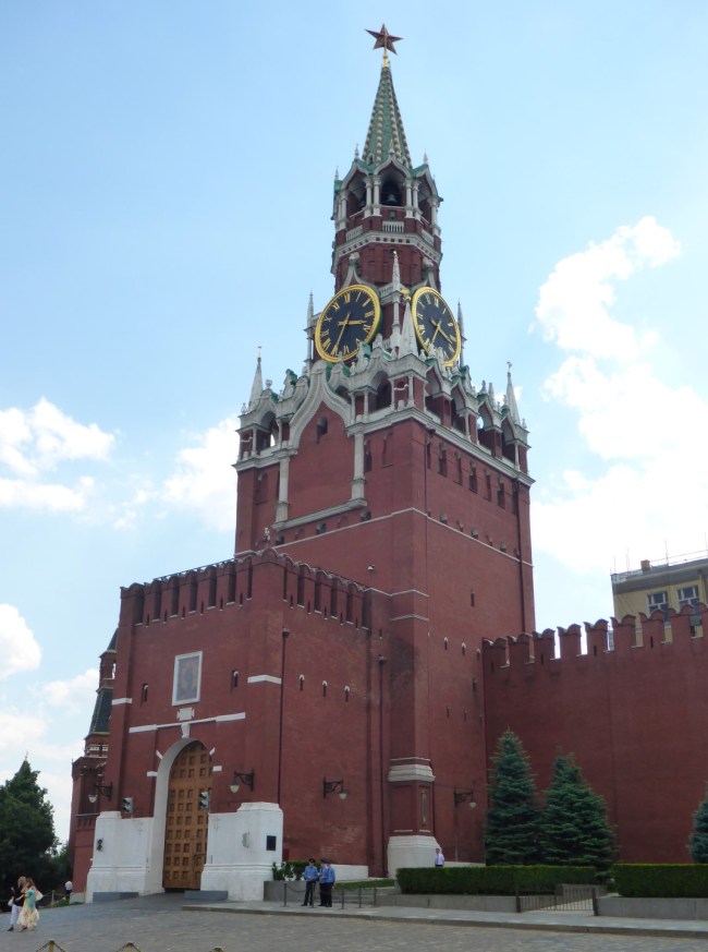 The Trinity Tower, Moscow Kremlin.