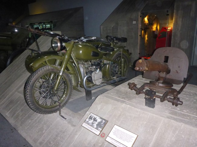 There'll always a motorbike in there somewhere, never fear.