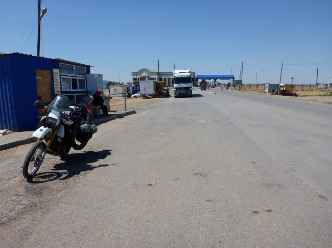 Kazakh/Russian border.