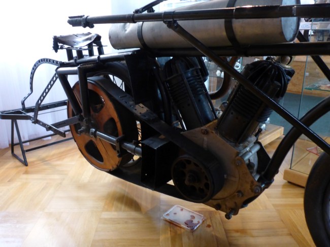 A rather weird contraption.