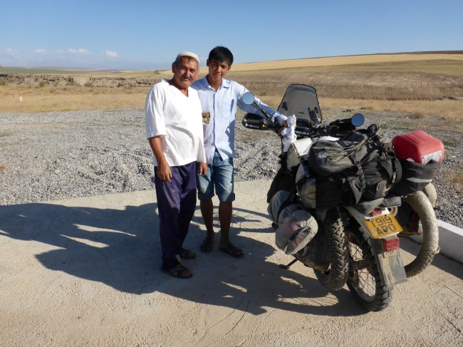 The father and son who look after it.