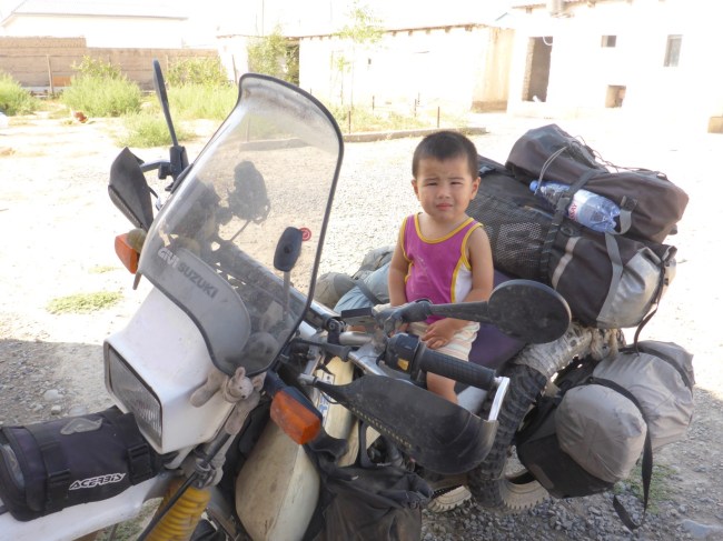 One of Rustem's kids. Cute.