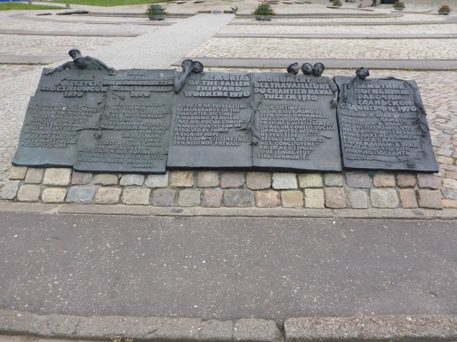 Monument to the Polish People who fought against the communist regime.