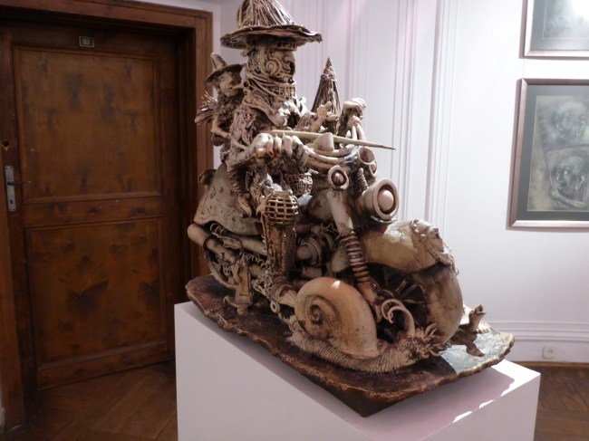 Even weirder sculpture.