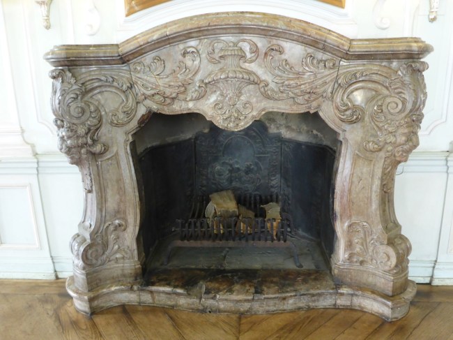 One of the 200 fireplaces that still remain.