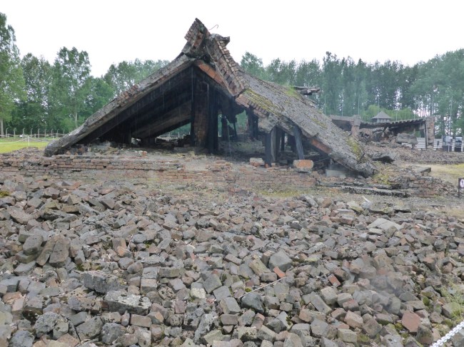 What was left behind.