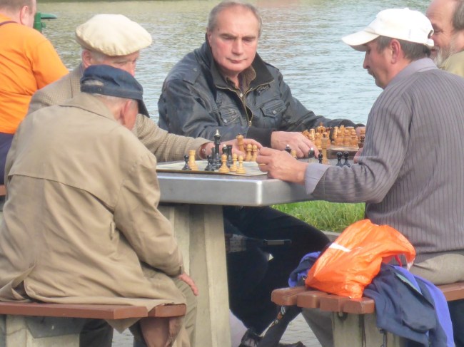 Close concentration.