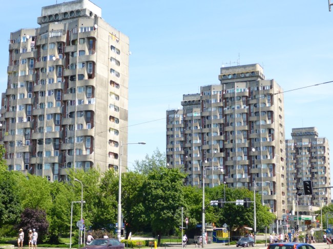 These are also Soviet era and were considered very avante guarde when they were built. I quite like them.