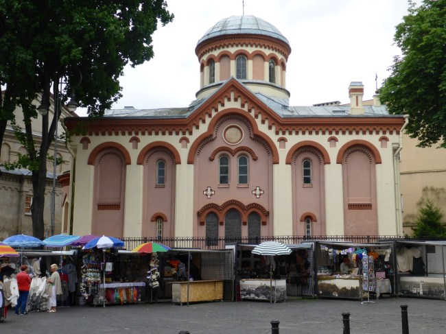Russian Orthodox church of St Nicholas.