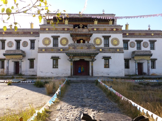 Temple inside the grounds.