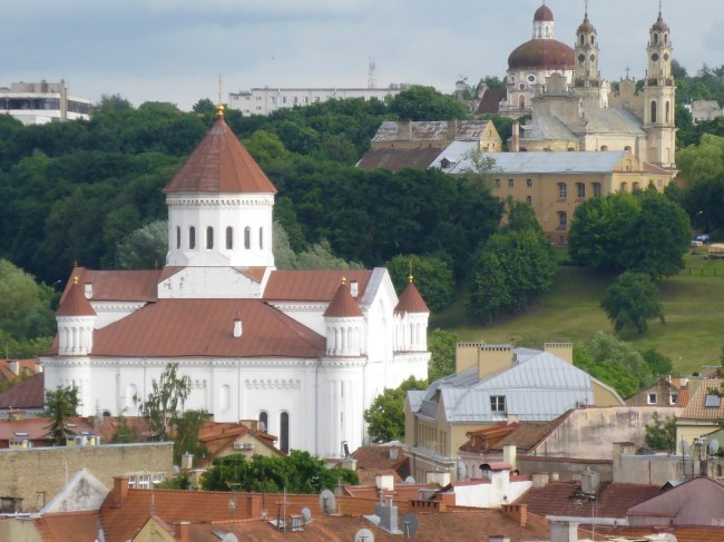 View from the cathedral bell tower.