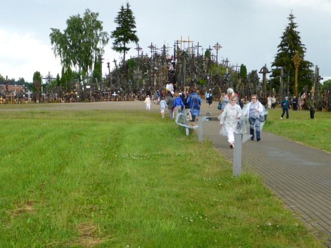 the 'Hill' of Crosses.