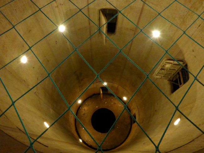 ICBM launch silo. Coming right at you!