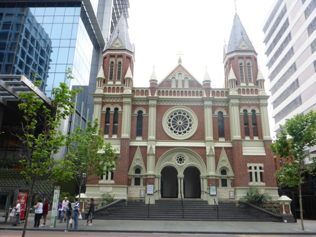 Wesleyan Chapel,from 1865. A sign of a growing and successful city.