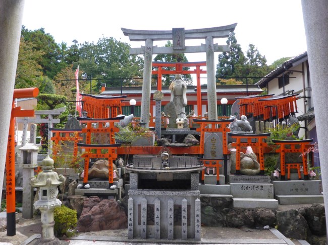 One of the more exotic shrines.