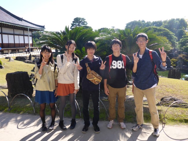 Peace loving Japanese youngsters. Friendly too.