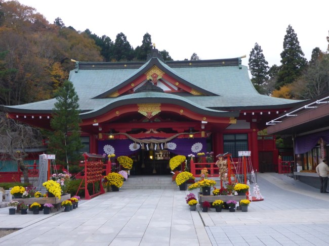 A shrine near to the museum.