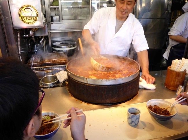 If you don't like fish there's always some stew.