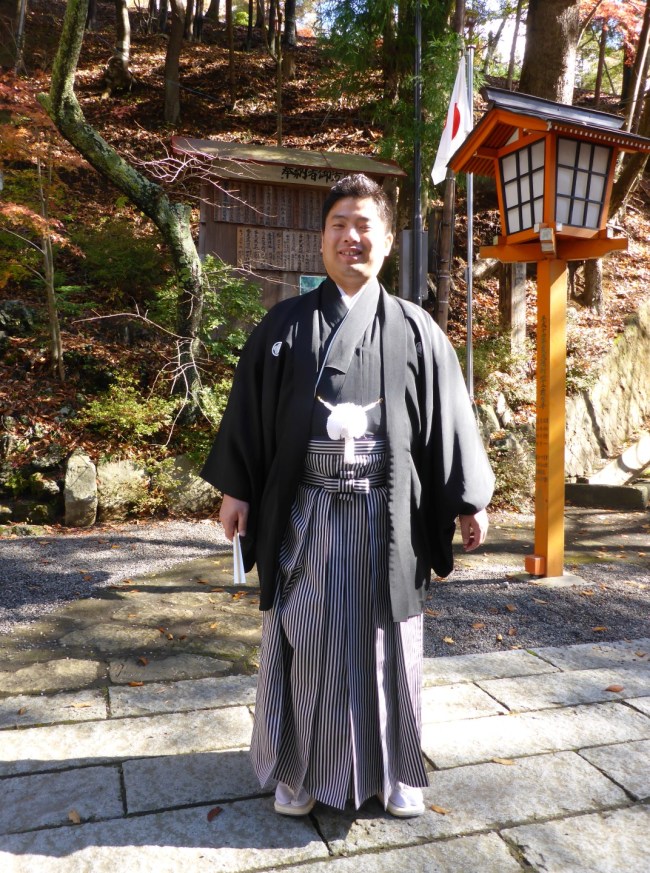 Man of the moment. Marriage beckons.