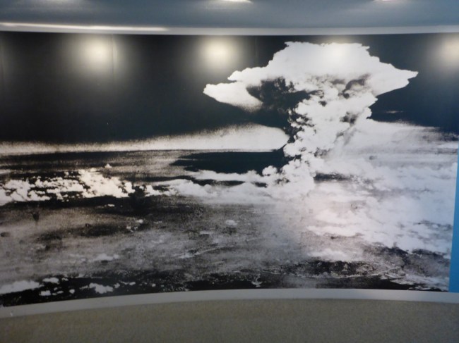 This was how it looked from the plane.