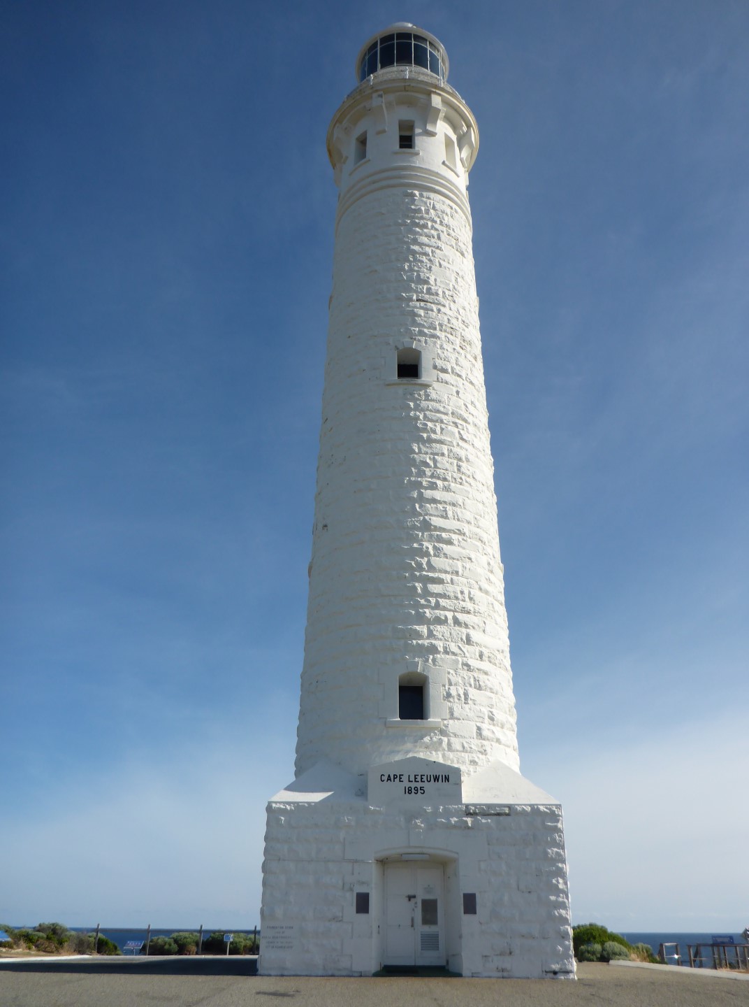 Cape Leeuwin lighthouse. One hundred and seventy six steps to the top; one hundred years old; looking out over the meeting point of the Southern and Indian oceans. Lighthouses do tend to be quite special.