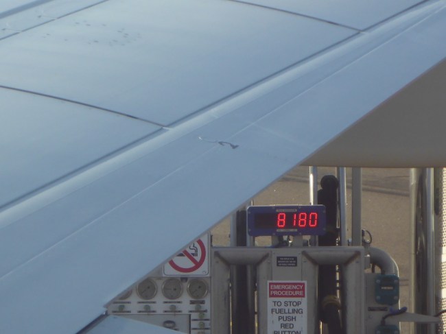 Extra fuel, just in case.