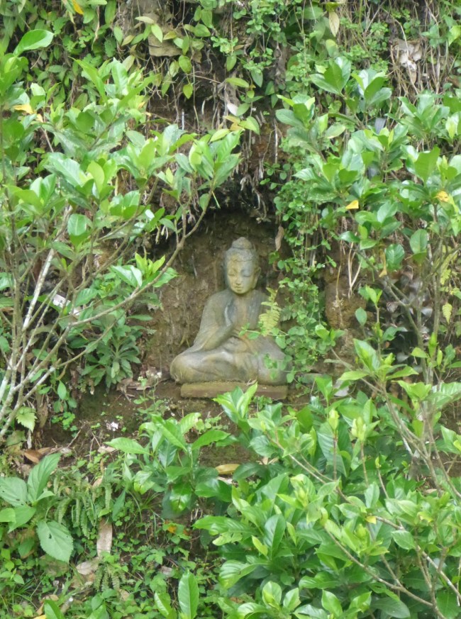 Garden shrine.