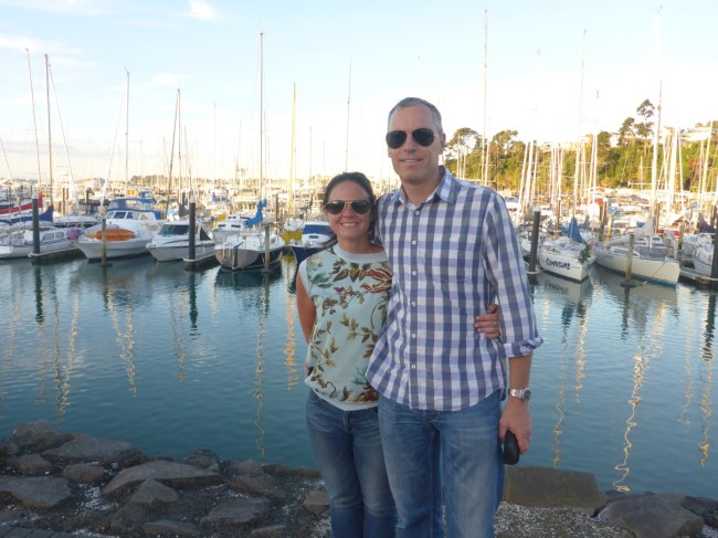 My kind hosts, Sue and Thommo.