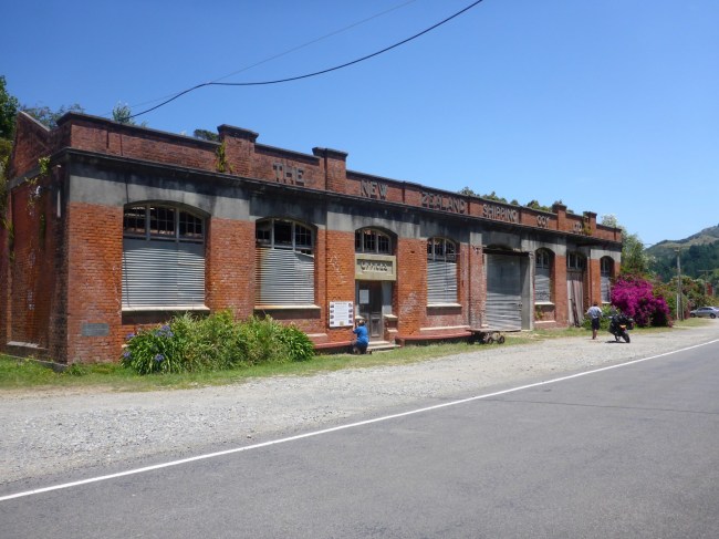 Tokomaru Bay freezing works.
