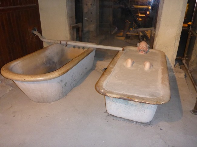 Hot mud bath. Good for the constitution.