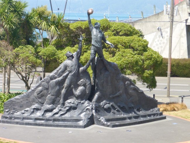 Rugby is popular in NZ!