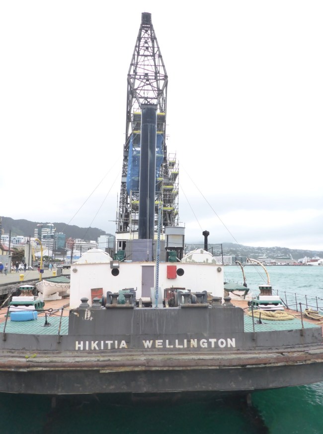 Steam crane on steam ship. 1926, built in Scotland.
