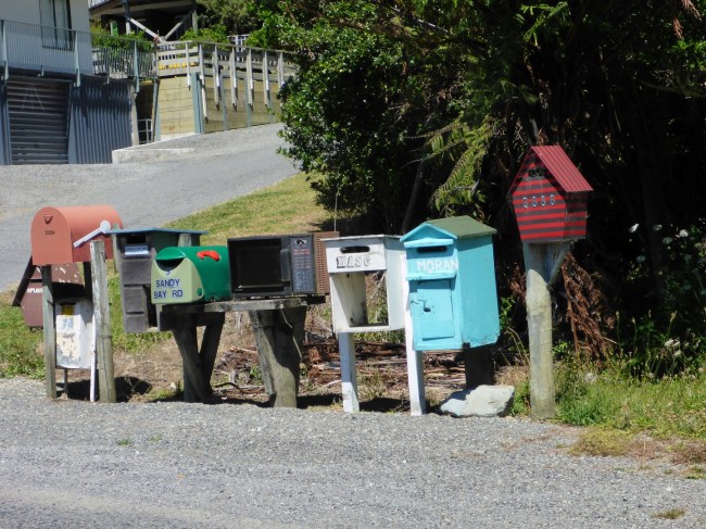 'Mailman, bring me no more blues.' Impossible on a sunny day.