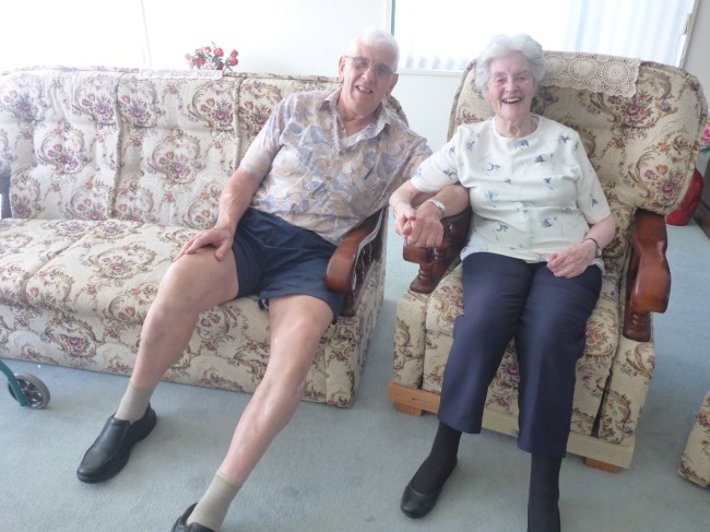 Second cousins Bob and Betty.