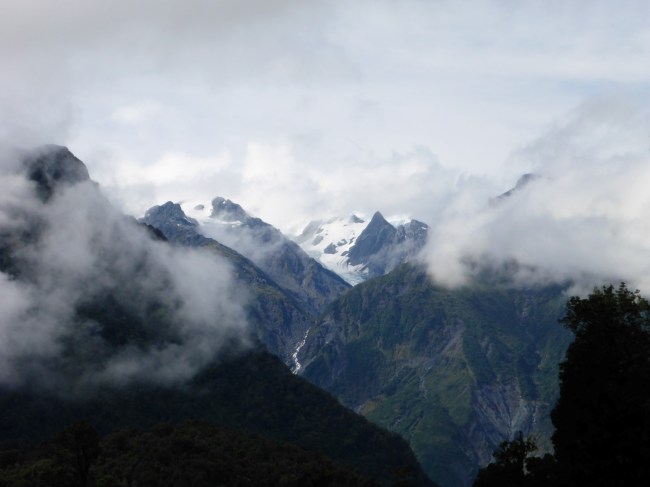 No more flights today as the weather closes in over the mountains.
