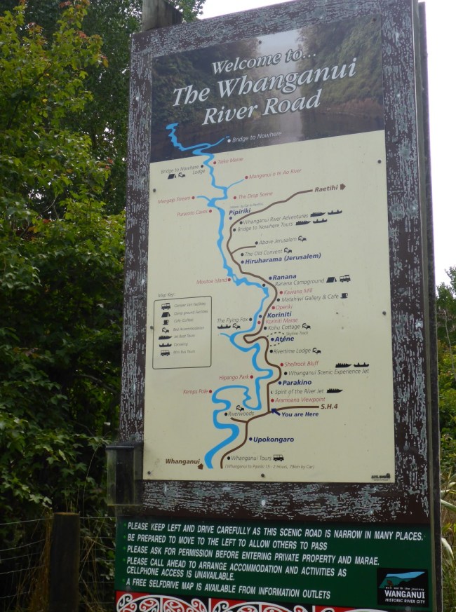 All about the Whanganui River Road.