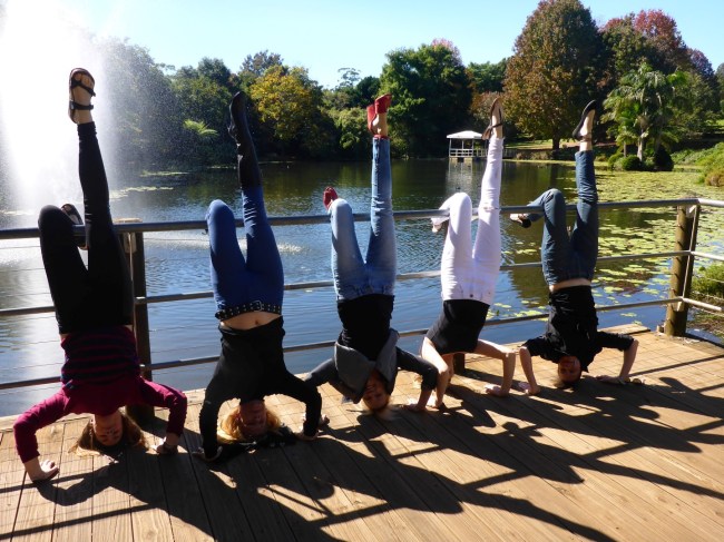 Girls just like to have fun!