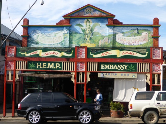 Nimbin's more colourful approach to life.