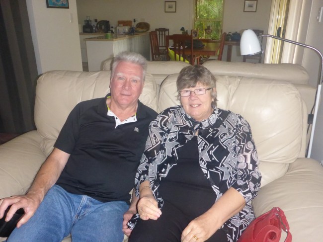 Charles and Janette, great hosts.