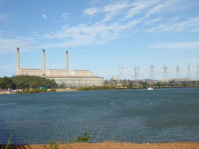 The coal fired power station where Jim works. One of Australia's biggest at 1800 megawatts output.