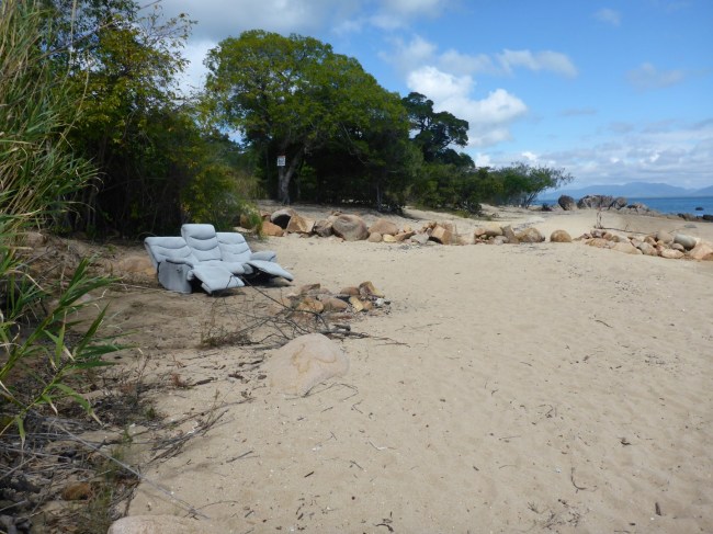 It's not really a beach chair!