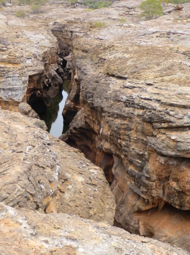 The gorge from above.