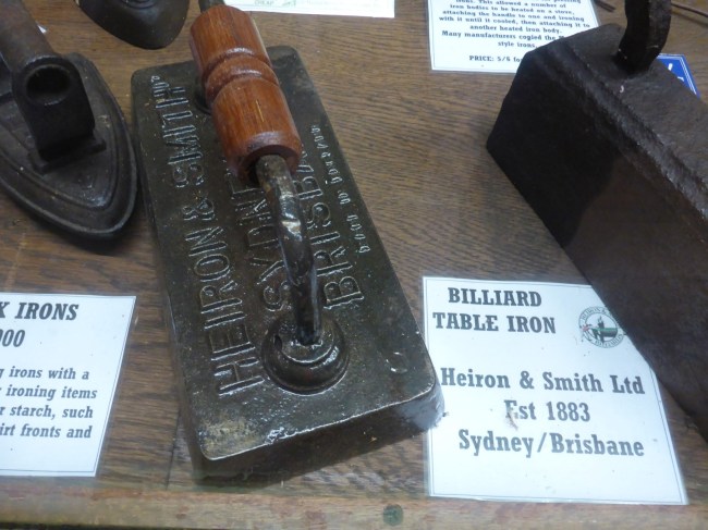 Care to have your billiard table ironed sir?